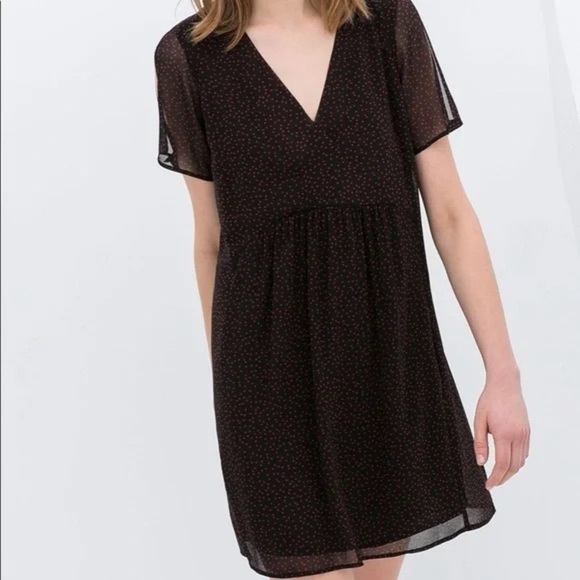 Zara Dresses & Skirts - Zara Basic Star Print Dress. Pre-Owned.